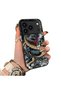 iPhone 18 Pro Compatible Silicone Edge-to-Edge Hard Back Case with Dragon Pattern—Couple's Phone Case