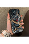 Samsung Galaxy A50 Compatible Silicone Hard-Edge Back Case with Dragon Pattern—Cute Couple Phone Case - 3