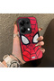 Poco M6 Pro 4G-Compatible Silicone Hard-Edge Back Case with Spider-Man Design—Romantic Couple Phone Case - 3