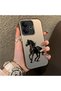 Vivo V60 Lite 5G-Compatible Silicone Hard-Edge Back Case with Patterned "Loving Couple" Phone Case - 3