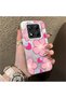 Redmi Note 14 Pro 5G Compatible Silicone Hard-Edge Back Case with Strawberry Pattern—Couple's Phone Case - 3