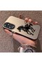 OPPO A60 Compatible Silicone Hard-Edge Back Case with Patterned "Loving Couple" Phone Case - 2