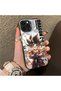 iPhone 13 Pro-Compatible Silicone Hard-Edge Back Case with Dragon Ball Design—Couple's Phone Case - 3