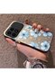 Poco F8 Pro 5G Compatible Silicone Edge-to-Edge Hard Back Case with Floral Print—Romantic Couple Phone Case - 2
