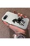iPhone 17e-Compatible Silicone Hard-Edge Back Case with Patterned "Lovers" Design Phone Case - 2