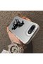 iPhone 17e-Compatible Silicone Hard-Edge Back Case with Patterned "Lovers" Design Phone Case - 4