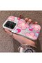 Redmi 13 Compatible Silicone Hard-Edge Back Case with Strawberry Pattern—Cute Couple Phone Case - 2