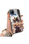 Realme C15 Compatible Silicone Hard-Edge Back Case with Dragon Ball Design—Cute Couple Phone Case