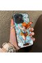 Tecno Spark 40C Compatible Silicone Hard-Edge Back Case with "Nami" Pattern—Romantic Couple Phone Case - 3