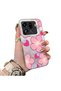 OPPO Find X9 Pro 5G Compatible Silicone Hard-Edge Back Case with Strawberry Pattern—Romantic Couple Phone Case