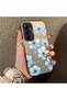 Samsung Galaxy A35 Compatible Silicone Edge-to-Edge Hard Back Case with Floral Print—Romantic Couple Phone Case - 3