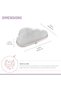 Cloud Drying Rack - BPA-Free, Low-Profile Design for Efficient Baby Feeding Essentials Drying, Easy - 2