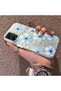 Samsung Galaxy A06 Compatible Silicone Hard-Edge Back Case with Floral Print—Romantic Couple Phone Case - 2