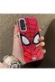 Redmi Note 11 Compatible Silicone Hard-Edge Back Case with Spider-Man Design—Couple's Phone Case - 3