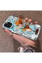 iPhone 14 Pro Max Compatible Silicone Edge-Reinforced Back Case with "Nami" Pattern—Couple's Phone Case - 2