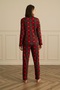 18373 Women's Long-Sleeve Button-Down Pajama Set - 3