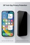 مجموعة من 3 واقيات شاشة لجهاز iPhone 17 Pro، توفر خصوصية [2 واقي خصوصية + 1 واقي عالي الوضوح] مع خاصية المحاذاة التلقائية. - 2