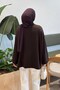 Brown Piped Tunic with Side Tie - 4
