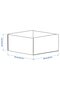 KOMPLEMENT Box - light grey 25x27x12 cm - 6