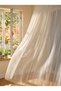 ROME ECRU 1/3 PLEATED TULLE SHEER CURTain APM