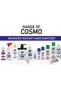 COSMO Instant Hand Sanitizer Antiseptic/Disinfectant 500ml Gel Pack of 2, IPA 70%, Moisturizers, Vitamin E - 2