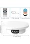 Remote Control Motorized Rotating Display Stand for Epoxy Glitter Tumbler, Cup Display Turner, 360 E - 6