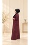 Women's Plus-Size Glittery Paneled Dress - 4