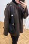 Arched-Neck Felt Tunic 3-4617 - 6