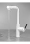 Momi White Spiral Kitchen Faucet - 2