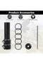 Bike Stem Riser Adjustable Bicycle Handlebar Extender Height Enhancer Extender for Most Bicycle Road - 3