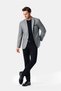 4 Drop Relaxed Fit Comfortable Cut Wool Mono Collar Classic Jacket - 7