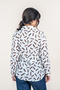Women's Summer Coffee-Printed Viscose Shirt 2701 - 4