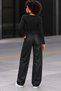 Long-Sleeved T-Shirt with Padded Shoulders - 3