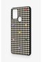 Samsung A21S Compatible Silicone Case with Heart-Shaped Plaid Pattern - 4