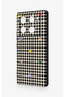 Infinix Note 40 Pro Compatible Silicone Case with Heart-Shaped Plaid Pattern - 4