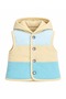 Velvet Hooded, Fiber-Filled Winter Sports Vest for Baby Boys - 3