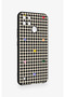 Realme C21Y Compatible Silicone Case with Heart-Shaped Plaid Pattern - 3