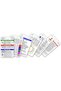 Mini EMT/First Responder Vertical Badge Card Set - 6 Cards
