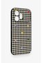 Honor 600 Compatible Silicone Case with Heart-Shaped Plaid Pattern - 3