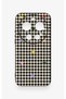 Mi 17 Ultra Compatible Heart-Patterned Plaid Silicone Case - 2