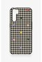 Oppo A91 Compatible Silicone Case with Heart-Shaped Plaid Pattern - 2