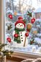 New Year's-Themed Christmas Snow Pine Tree Wall Decoration Sticker Set: Stickers for Glass, Ceilings, Walls, and Cabinets - 3