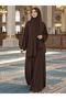 Prayer Dress with Shawl, Zipper, One-Piece, Easy to Wear, Hijab - 6