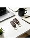 قطعتان من حافظة تخزين USB جلدية، غطاء جلدي لمحركات أقراص USB، حافظة جلدية لمحركات أقراص USB - 4