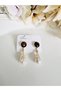 Vintage Teardrop Pearl Lightweight Earrings, 5 cm - 2