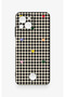 Reeder S23 Pro Max Compatible Silicone Case with Heart-Shaped Plaid Pattern - 2