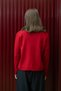 Red Bear Detailed Knit Cardigan - 4