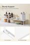 Set of 2 Metal Spice Racks, Stackable Expandable Shelf Risers - 4