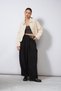Oversized, Soft-Textured JACKET WITH ZIP DETAIL AND POCKETS, ECRU - 4