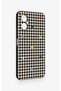 Omix X3 Compatible Silicone Case with Heart-Shaped Plaid Pattern - 3